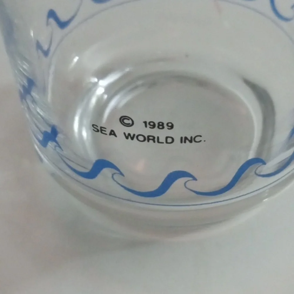 Seamore Sea Lion, Sea World  1989 Glass
